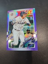 2021 Topps Chrome NPB #134 Nien-Ting Wu Purple Refractor /299