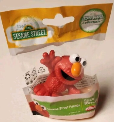 2013 Hasbro Playskool Sesame Street Friends Elmo Plastic 3'' Toy Figure New NIP