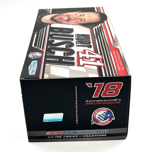 Kurt Busch #41 State Water Heaters 2018 Fusion Action 1:24 NASCAR  1 Of 505 - Picture 8 of 17