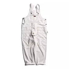 American Style Retro Mens Overalls Suspenders Cargo Pants Jumpsuit Multi-pockets