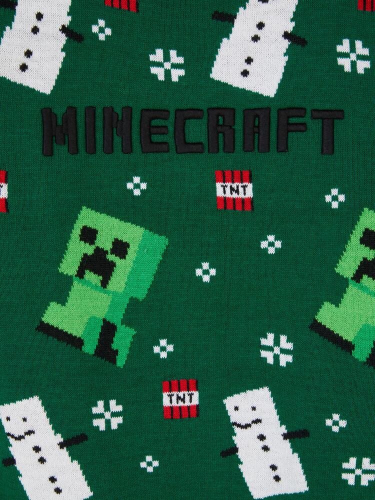 Minecraft Christmas Jumper Age 12-13 Years UK