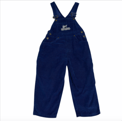 Boys Penn State Nittany Lions PSU Navy Blue Corduroy Bib Carpenter