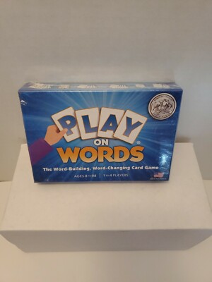 New In Box Play On Words Card Game Word-building Word-Changing PARENTS CHOICE
