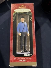 Hallmark Keepsake Ornament Star Trek " Dr. Leonard H. McCoy " 