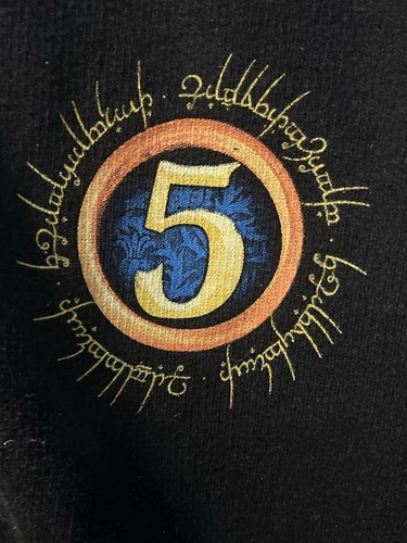 Lord Of The Rings Online 5 Zipper Hoodie New Size XL RARE 2012 - Picture 2 of 5