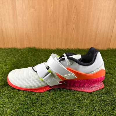 Nike Romaleos 4 SE White Crimson Weightlifting Shoes DJ4487-121