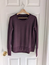 Athleta Purple Women's Light Tunic Sweater Size Extra Small