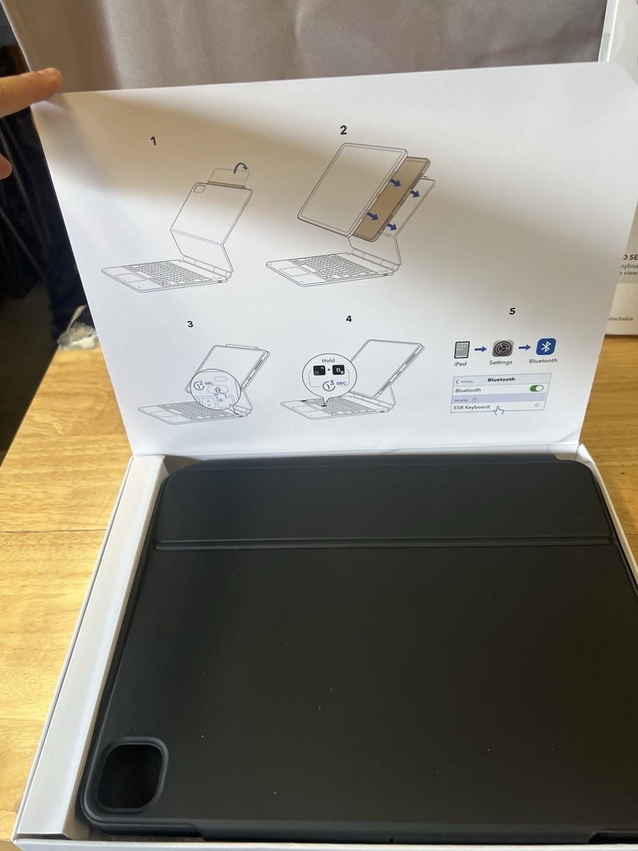 ESR Magnetic Keyboard Case 360 Rebound Series For iPad Pro