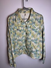 Christopher & Banks Floral Print Jacket Green...