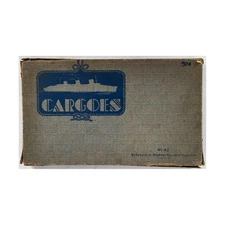 Selchow & Righter Boardgame Cargoes (1934 Selchow and Righter Ed) Box Fair