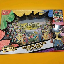 Pokemon Ascended Heroes Premium Poster Collection Box Lucario New Sealed USA