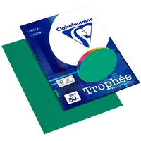 Clairefontaine Kopierpapier TrophéE TannengrüN DIN A4 80 G/Qm 100 Blatt