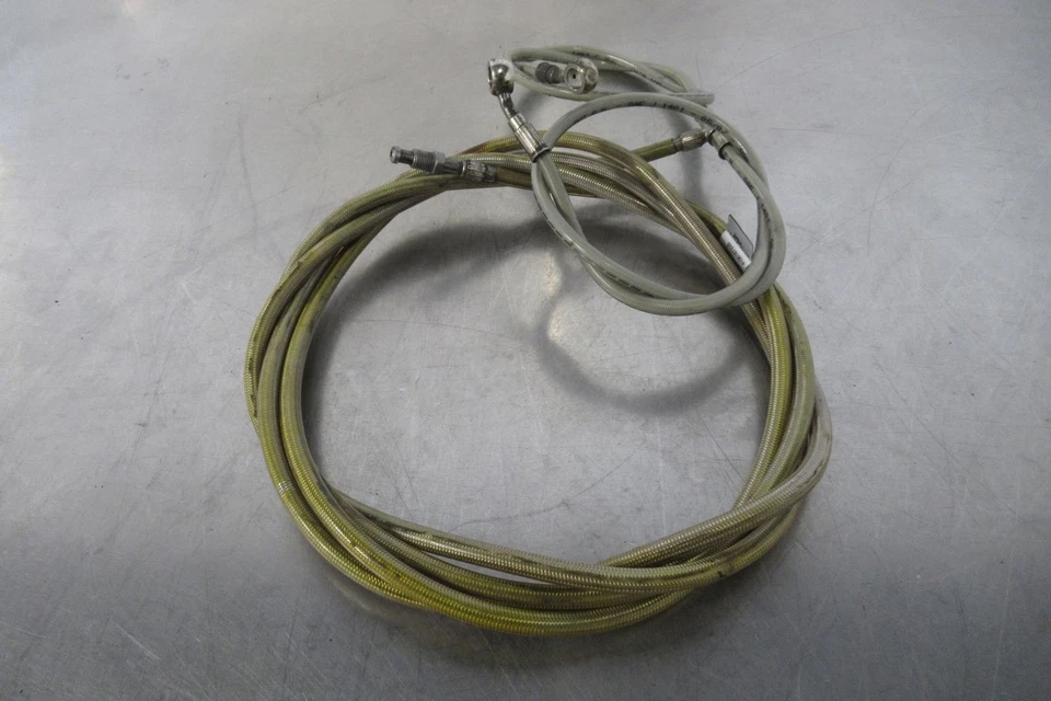 EB1431 2008 08 LAMBORGHINI MURCIELAGO AMORTIGUADOR DELANTERO NIVELACIÓN ELEVACIÓN MANGUERA LÍNEA Foto 2 de 4