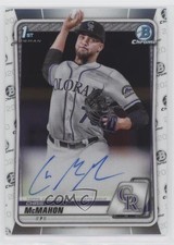 2020 Bowman Draft Chrome Draft Picks Auto Chris McMahon #CDA-CMM Auto 0u79