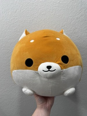 Takashoji Shiba Inu 13  Round Pillow Plush