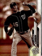 2020 Topps Chrome #195 Patrick Corbin Sepia Refractor