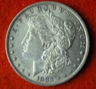 1883-O Morgan Dollar -Uncirculated Lustrous