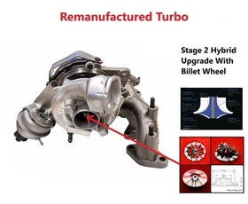 Turbolader restauriert Stage-2 Hybrid AUDI A3 2.0 TDI 757042