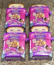 Lot of 4 - Cookeez Makery Toasty Treatz Toaster Oven Scented Plush Dolls - NEW