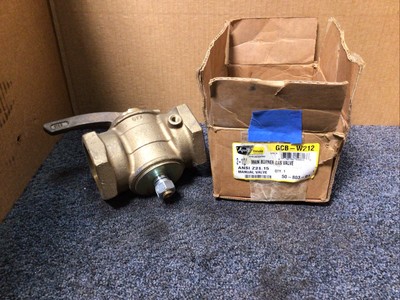 NEW ~ Apollo ~ 2 1/2'' BRONZE MANUAL GAS CONTROL VALVE ~  PART # GCB-W212
