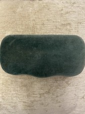 Gucci Green Velvet Glasses Clam Shell Case