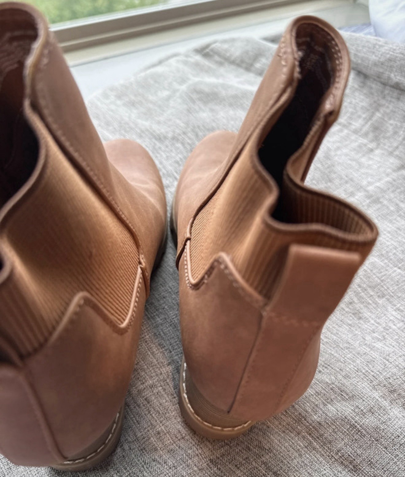 Universal Thread Brown Stretch Pull-On Chelsea We… - image 6