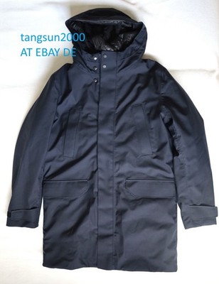 GEOX M CLINTFORD Herr long Parka Wintermantel Sky Captain Gr. 48 NEU mit Etikett