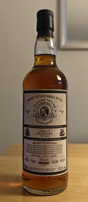 Dailuaine Sherry Octave Small Batch Single Malt Scotch Whisky 12 J. ltd. 337 Fl.