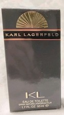 KL Eau De Toilette Karl Lagerfeld 1.7 Oz NOS Sealed