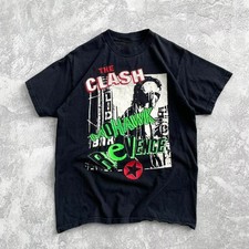 Vintage 90s The Clash Punk Band Shirt BL667