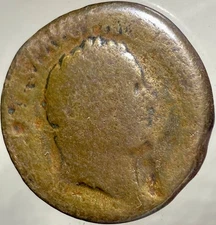 Emperor Titus Sestertius 79-81AD Roman Genuine Large Ancient Coin 32 mm