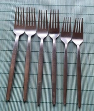 Hanford Forge NORTHERN SEA Stainless Steel Flatware Korea Dinner & Salad Forks 6