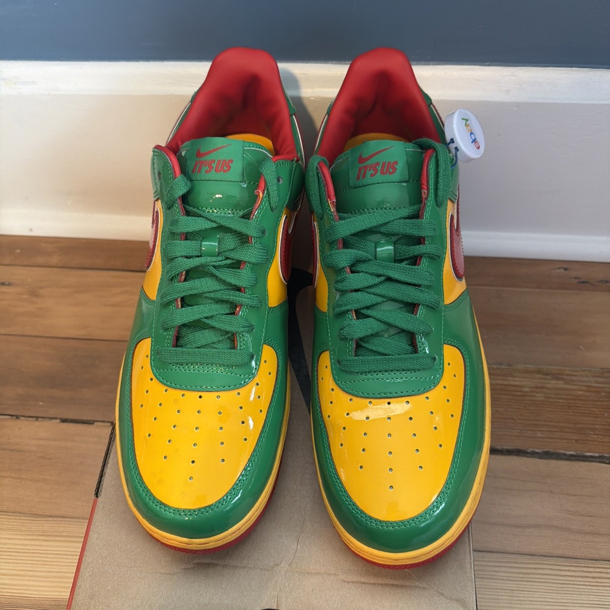 Size 13 - Lil Yachty x Nike Air Force 1 Low Concrete Boys - Lucky