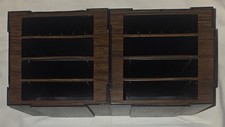 FAUX WOOD STORAGE Holder ATARI 2600 Video 8 G...