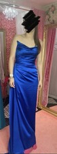 Pia Michi Navy Women's Prom Dress Size 8