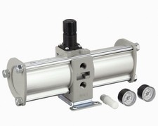 Smc Vba20a-N03gn-Z Booster Regulator, 3/8 In. Npt