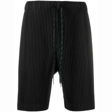Japan Homme Plisse Pleated Shorts - Black - Men Issey Miyake  JF148