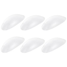 Silicone Shoulder Pads for Women,3 Pairs Shoulder Pads,Transparent