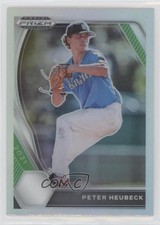 2021 Panini Prizm Draft Picks Silver Prizm Peter Heubeck #PDP101 0o2b