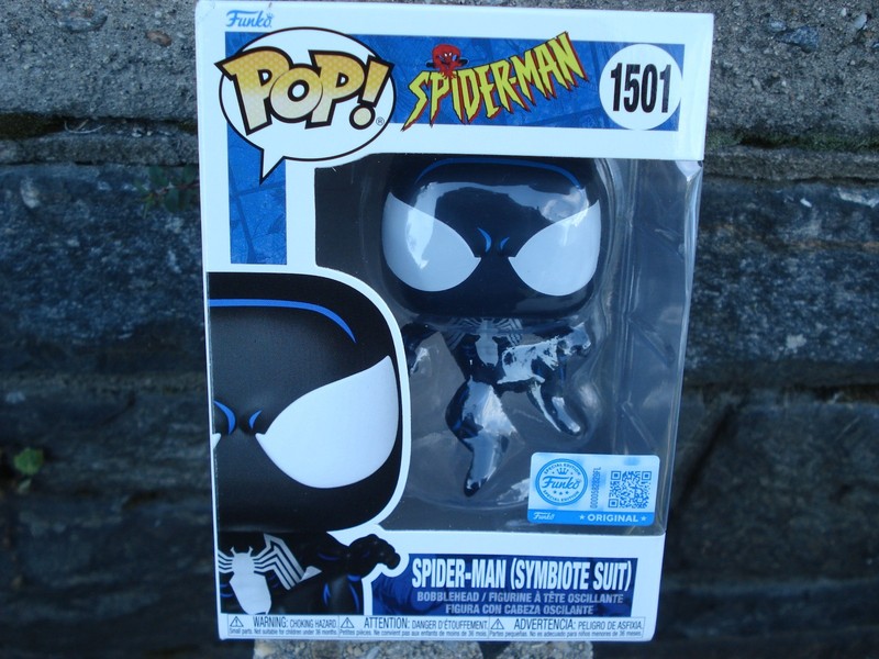 FUNKO POP SPIDER-MAN (SYMBIOTE SUIT) #1501 TARGET EXCLUSIVE BRAND NEW