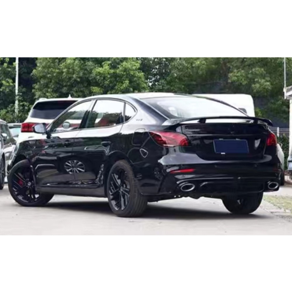 Carbon Fiber Rear Trunk Spoiler Lip Roof Tail Wing For Maserati GranTurismo
