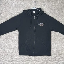 Coachella Festival Hoodie Mens Medium 2018 Beyonce The Weeknd Eminem Full Zip