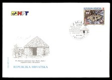 Mayfairstamps Croatia 1993 unification 50th anniversary Cover aaw_15473