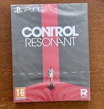 CONTROL RESONANT STEELBOOK DELUXE EDITION SONY PS5 ENGLISH NEW POSTER ART CARDS