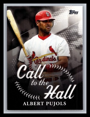 Albert Pujols St. Louis Cardinals #CTH-25 Topps 2025 Topps Call to the Hall