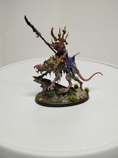 CLAWLORD ON GNAW-BEAST SKAVEN WARHAMMER AGE OF SIGMAR SKAVENTIDE AOS PAINTED