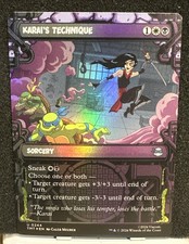 MTG: Teenage Mutant Ninja Turtles (Showcase Foil) - Karai's Technique U 0244 TMT
