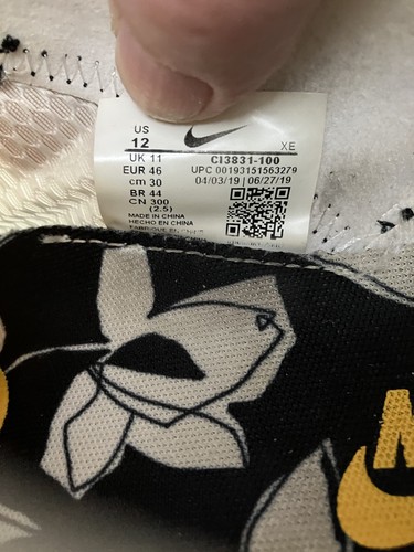 NIKE REACT Element 55 SE University Gold CI3831 100 taglia UK 11 - Foto 7 di 7