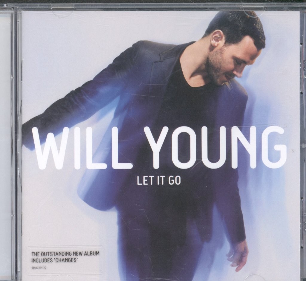Will Young Let It Go CD Europe Rca 2009 with info stickered case 88697344442