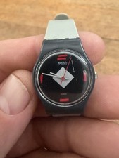 Vintage Ladies Swatch Watch Mah-Jong (1984) Mahjong LA101 needs battery rb12